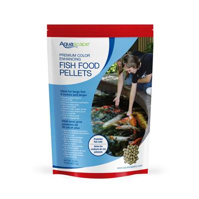 98875 Premium Color Enhancing Fish Food Pellets 4.4 lbs / 2 kg